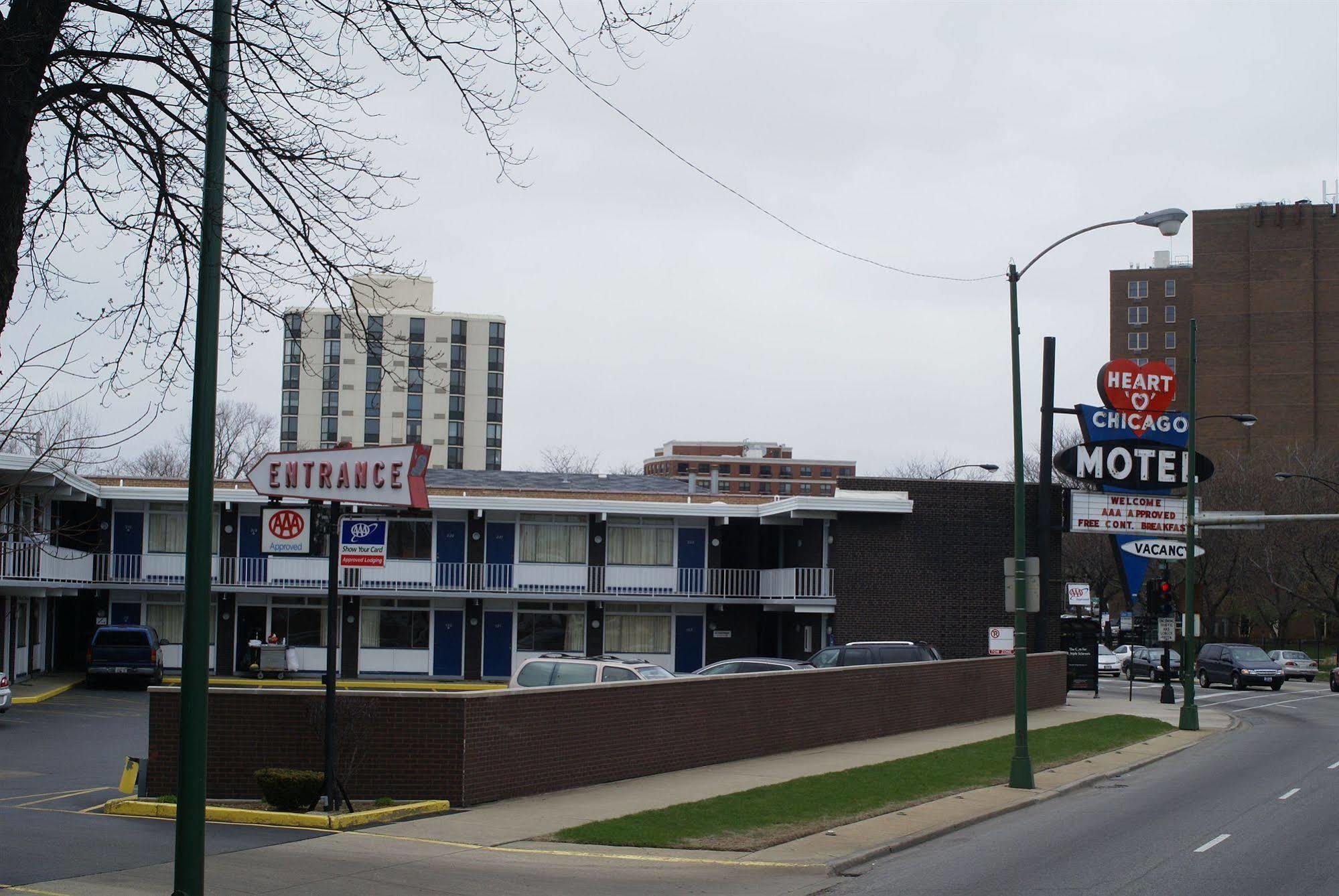 Heart O' Chicago Motel Exterior photo